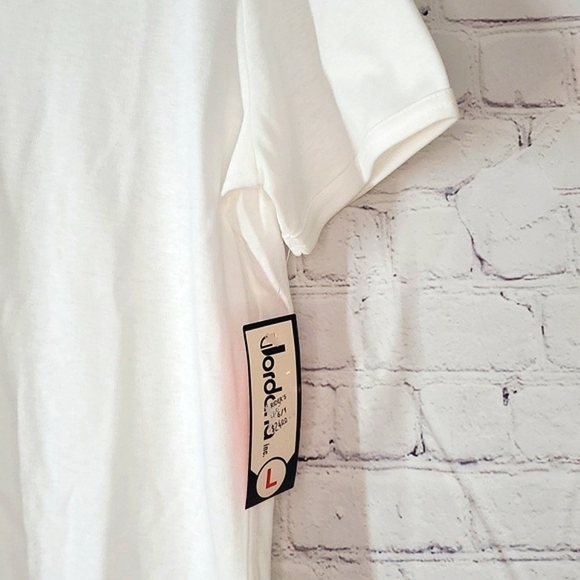 🆕️NWT 90s Vintage Jordana Rainbow Heart Neck Single Stitch Pride Tee USA Made - Picture 6 of 15